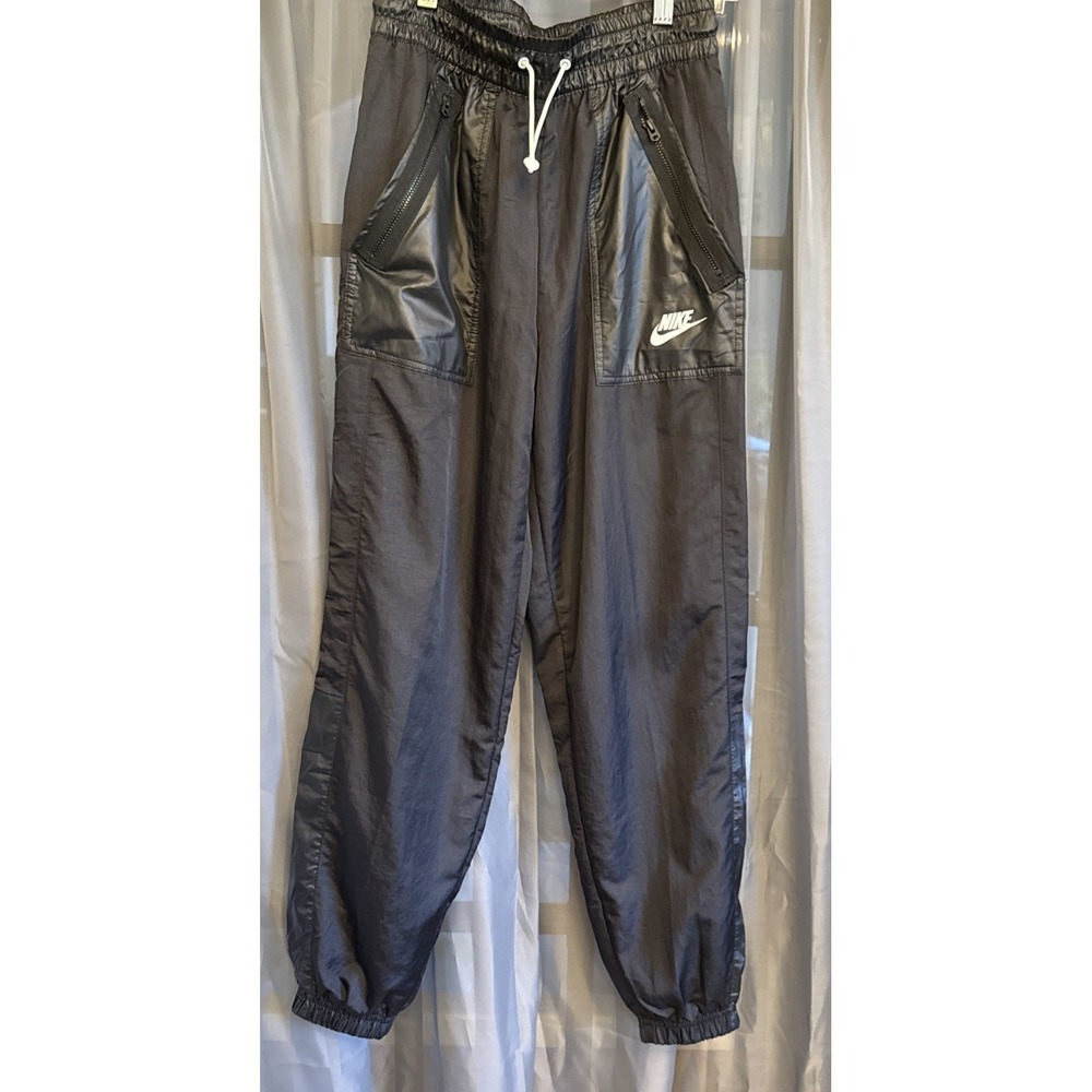 Nike Womens Woven Cargo Rebel Pants Black Size XS
